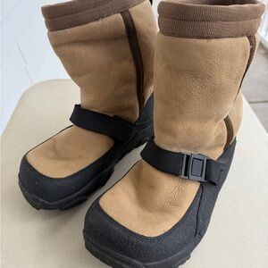 Cabela’s Alaskan Guide Brown Shearling Winter Snow Boots Men's Size 8M